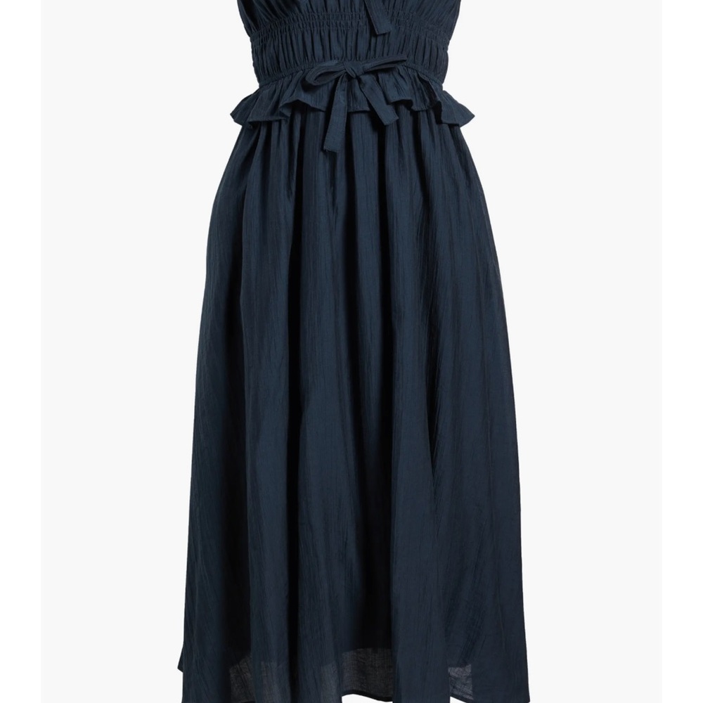 Brand New Moon River Deep Blue Midi Dress - Picture 5 of 5